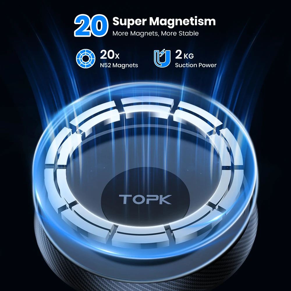 TOPK Magnetic Car Phone Holder